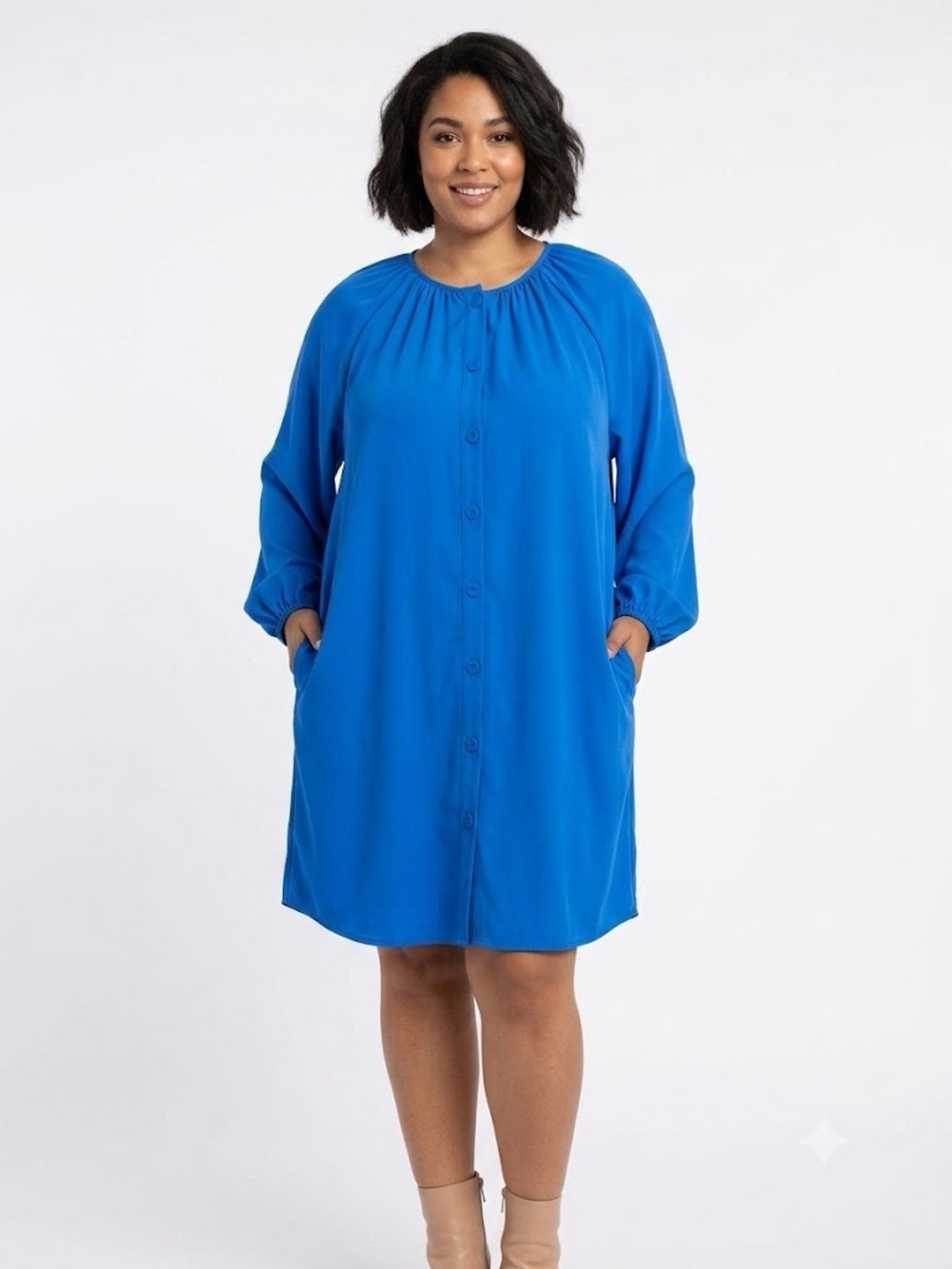 NEW Tuckernuck Pomander Place Royal Blue Palmetto Clarke Dress XXL